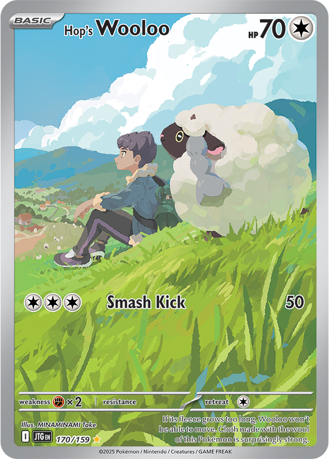 Scarlet & Violet Journey Together 170/159 Hop’s Wooloo