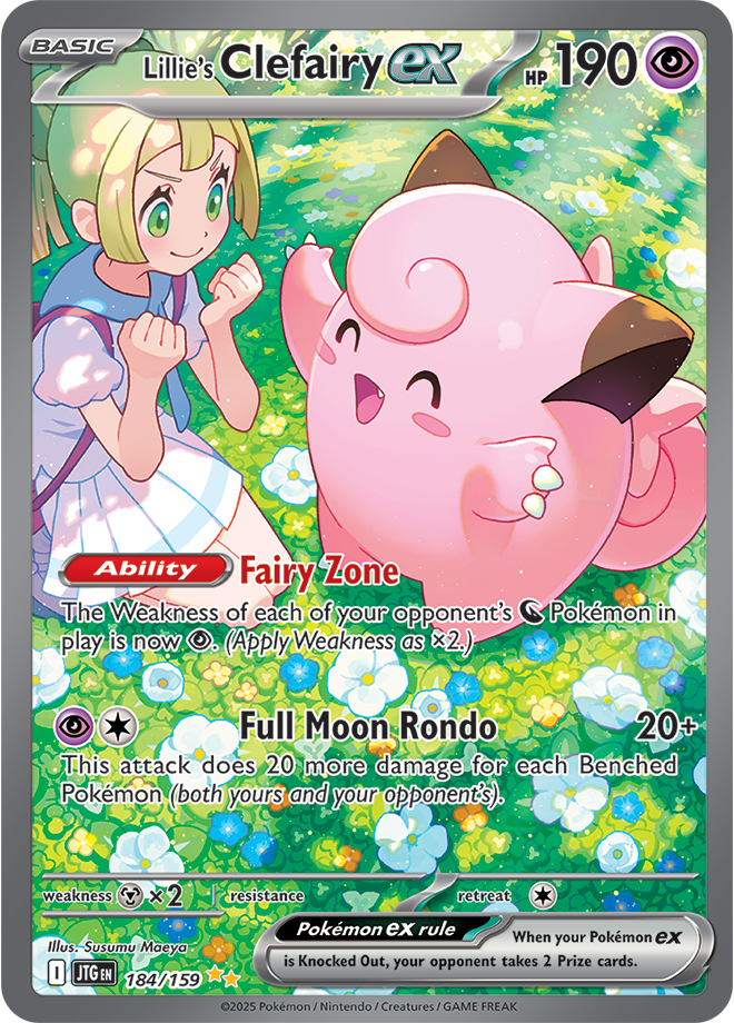 Scarlet & Violet Journey Together 184/159 Lillie’s Clefairy ex