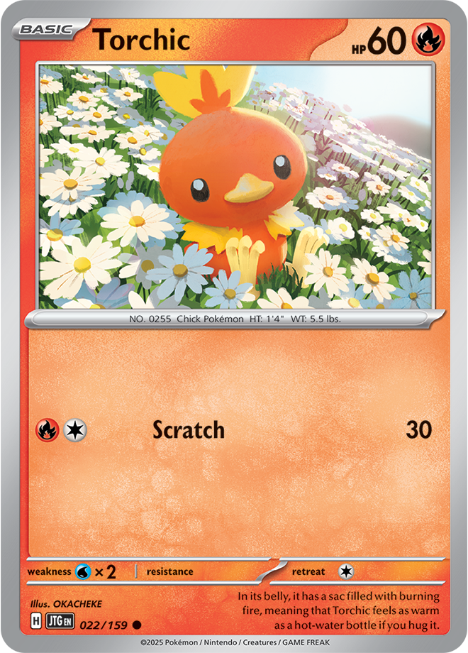 Scarlet & Violet Journey Together 022/159 Torchic