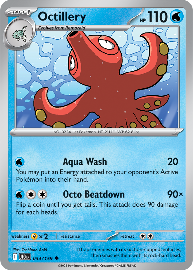 Scarlet & Violet Journey Together 034/159 Octillery