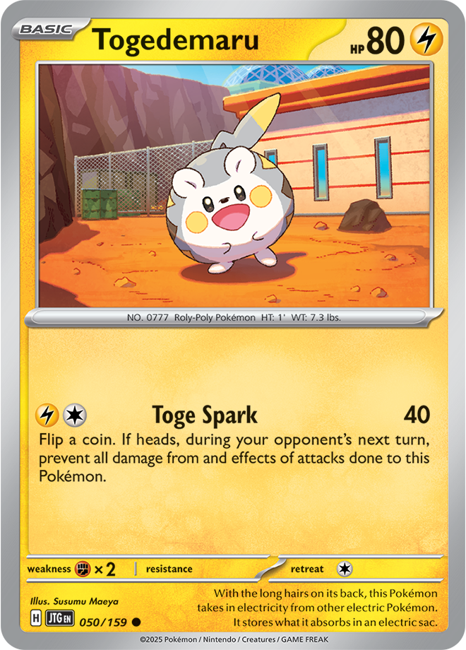 Scarlet & Violet Journey Together 050/159 Togedemaru
