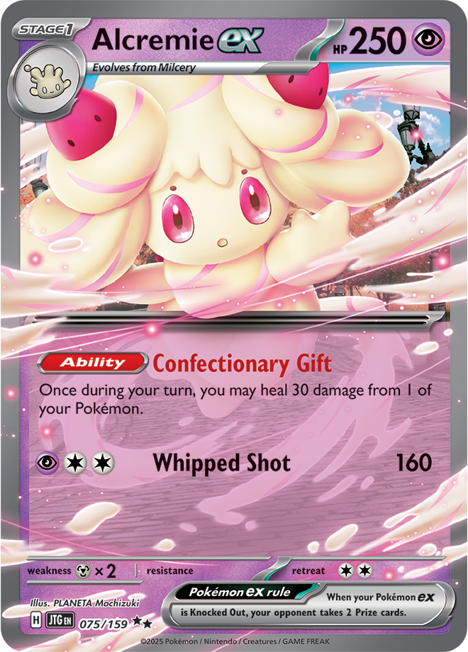 Scarlet & Violet Journey Together 075/159 Alcremie ex