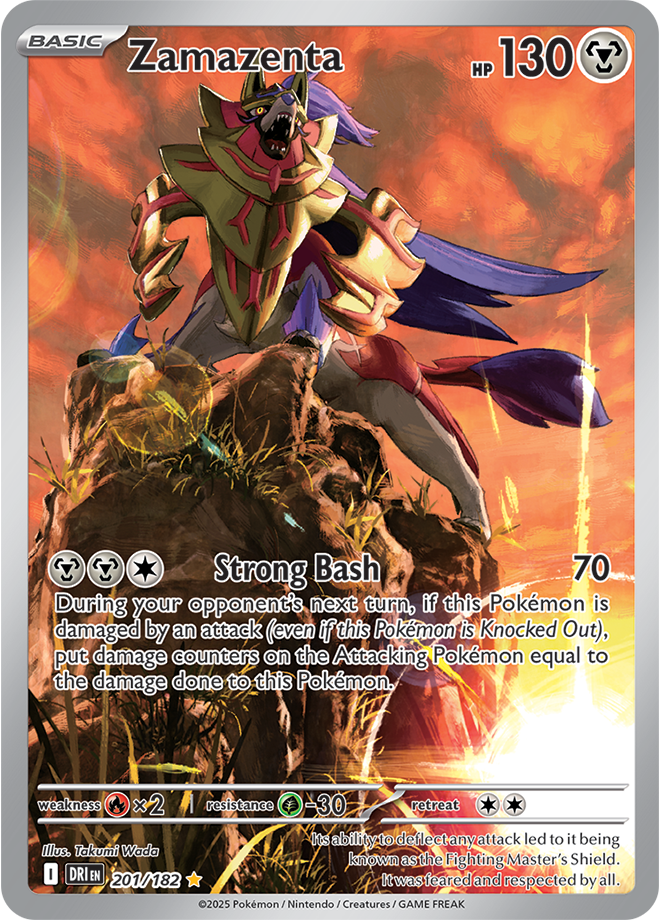 Scarlet & Violet Destined Rivals 201/182 Zamazenta