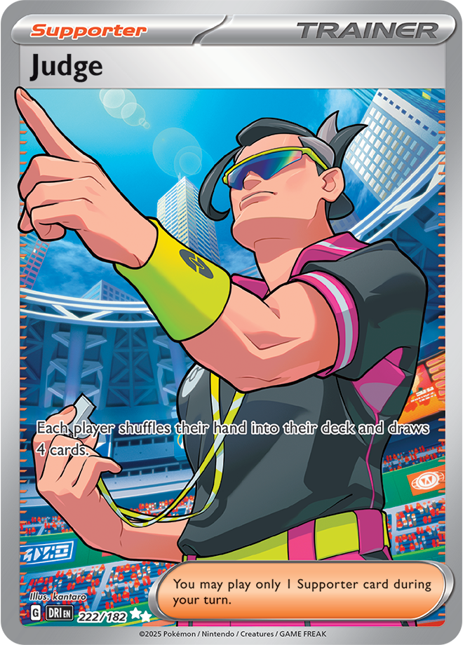 Scarlet & Violet Destined Rivals 222/182 Judge