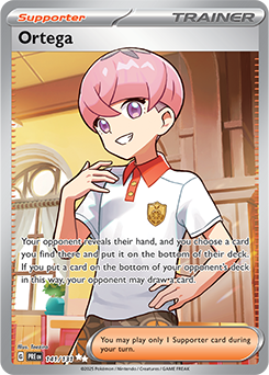 Scarlet & Violet Prismatic Evolutions 141/131 Ortega Full Art