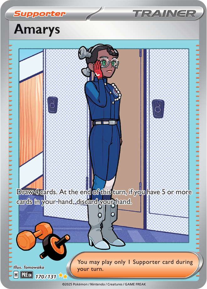 Scarlet & Violet Prismatic Evolutions 170/131 Amarys
