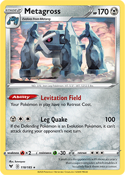Sword & Shield Vivid Voltage 118/185 Metagross