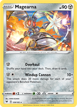 Sword & Shield Vivid Voltage 128/185 Magearna