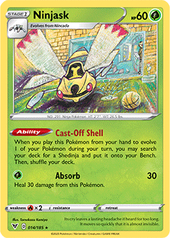 Sword & Shield Vivid Voltage 014/185 Ninjask