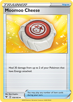 Sword & Shield Vivid Voltage 156/185 Moomoo Cheese
