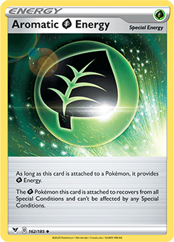 Sword & Shield Vivid Voltage 162/185 Aromatic Grass Energy