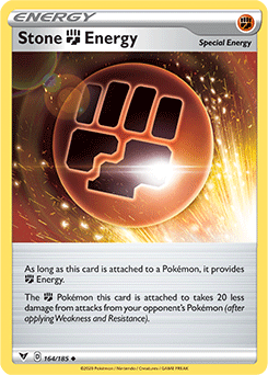 Sword & Shield Vivid Voltage 164/185 Stone Fighting Energy