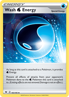 Sword & Shield Vivid Voltage 165/185 Wash Water Energy