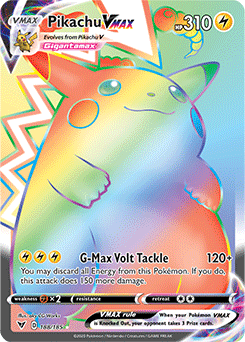 Sword & Shield Vivid Voltage 188/185 Pikachu VMAX