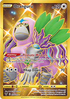 Sword & Shield Vivid Voltage 199/185 Oranguru