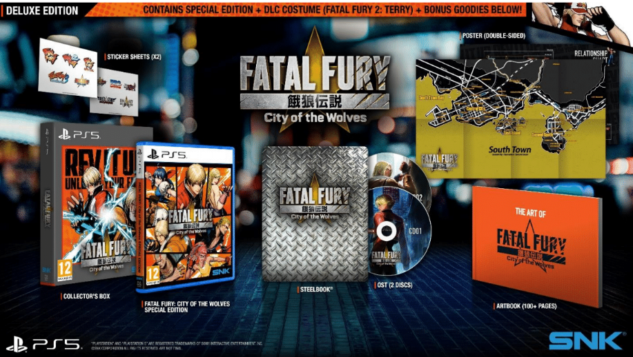FATAL FURY City of the Wolves - Deluxe Edition (PS5)