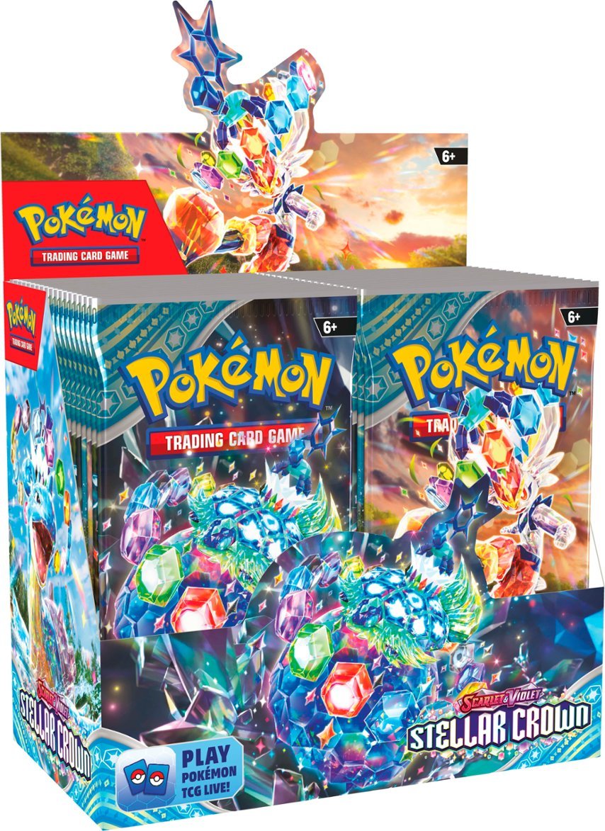 Pokémon TCG: Scarlet & Violet-Stellar Crown Booster Display Box