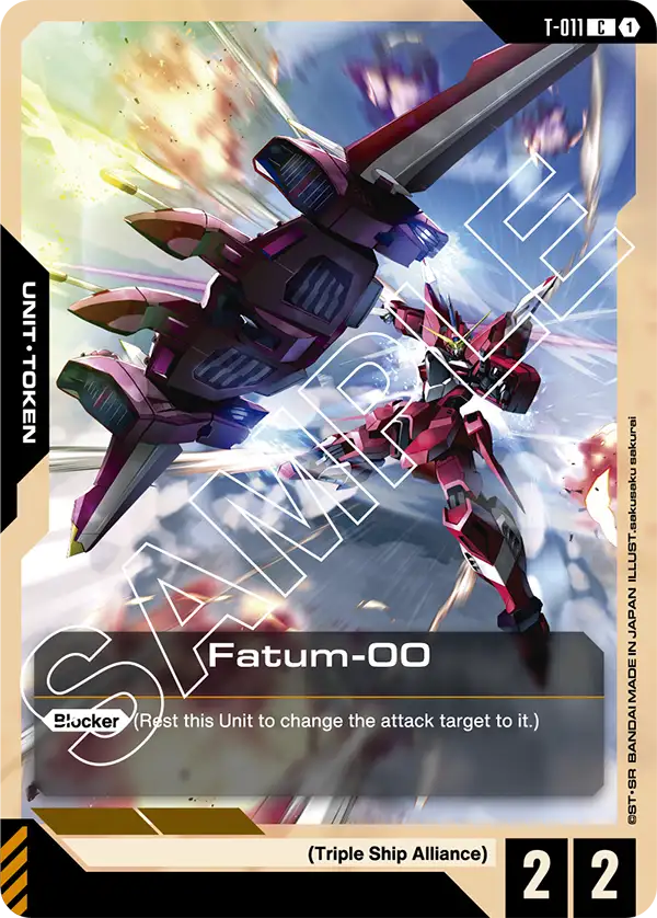Newtype Rising GD01-T-011 Fatum-00