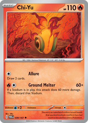 Scarlet & Violet Twilight Masquerade 039/167 Chi-Yu