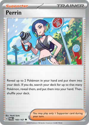 Scarlet & Violet Twilight Masquerade 160/167 Perrin