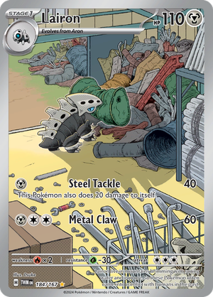 Scarlet & Violet Twilight Masquerade 184/167 Lairon