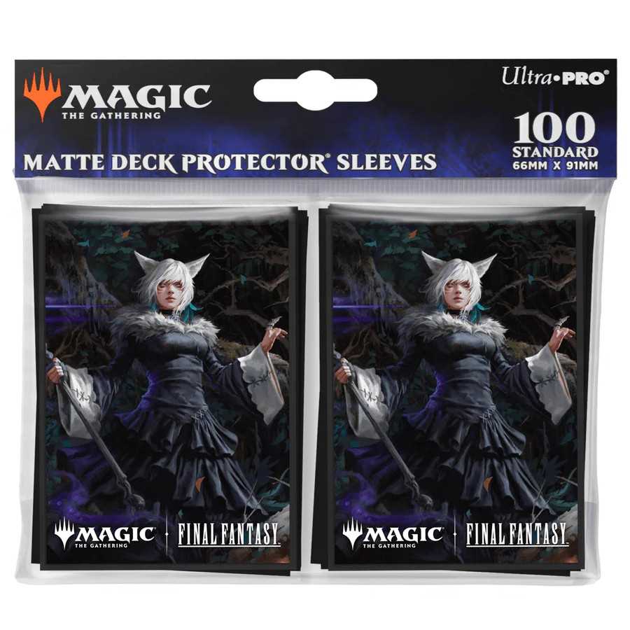 Magic: The Gathering - Final Fantasy 100ct Deck Protector Sleeves Commander B