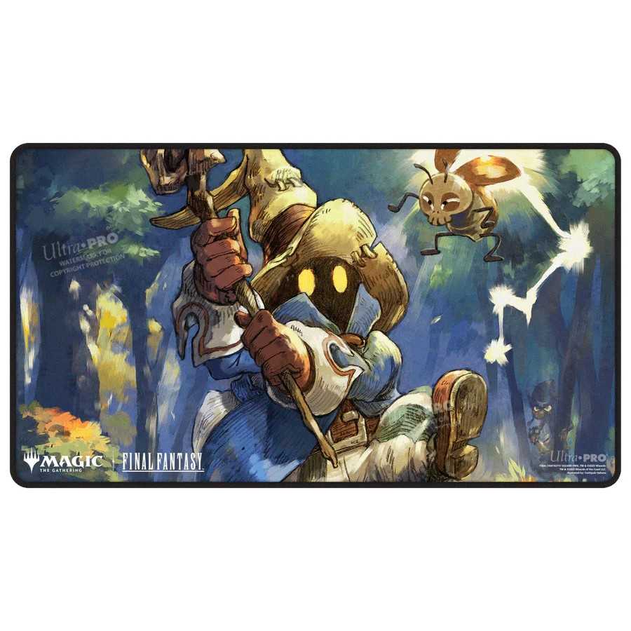 Magic: The Gathering - Final Fantasy Black Stitched Playmat Premium Y