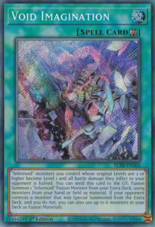 Battles Of Legend: Terminal Revenge BLTR-EN102 Void Imagination Secret Rare