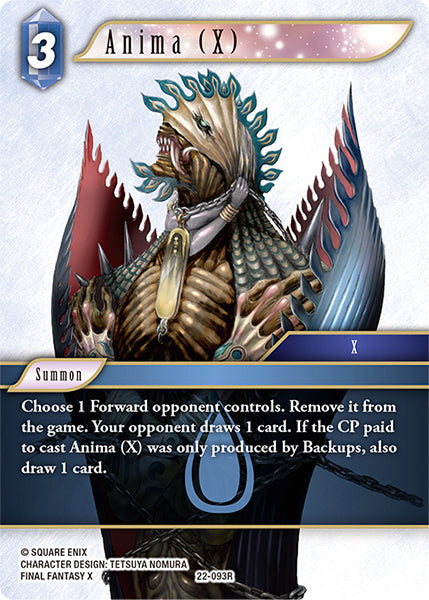 Final Fantasy Opus XXII - 22-093 Anima (X)