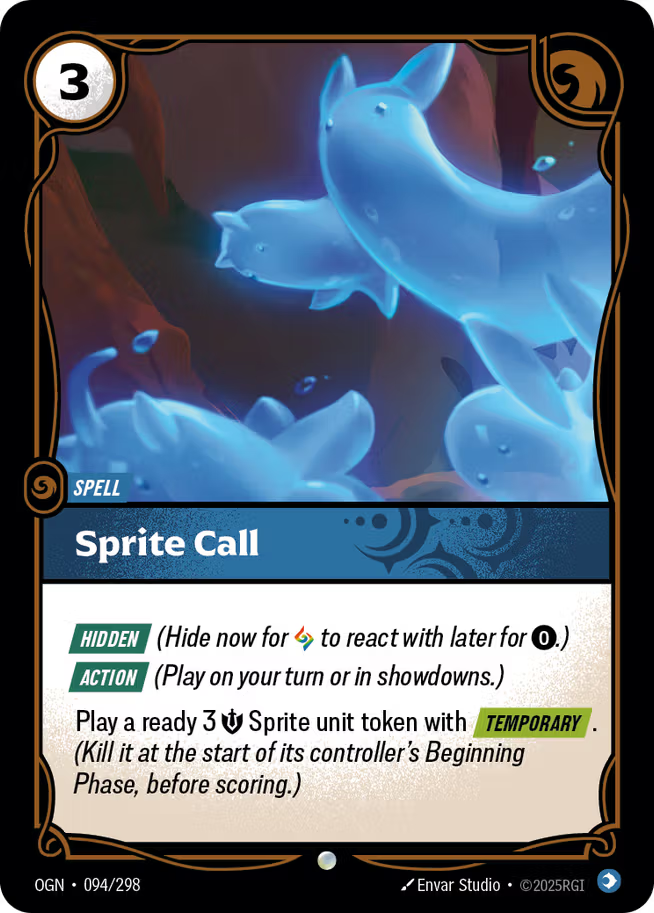 Riftbound: League of Legends TCG Origins 094/289 Sprite Call