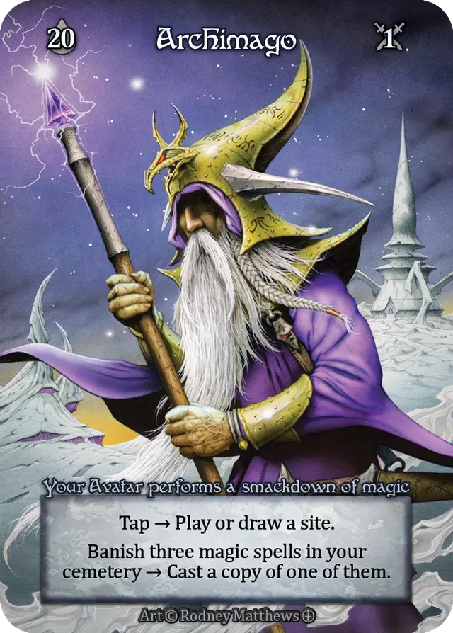 Sorcery Contested Realm Arthurian Legends - Archimago