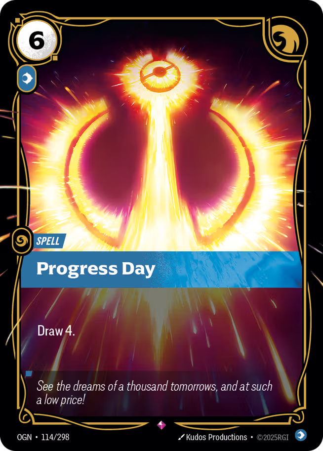 Riftbound: League of Legends TCG Origins 114/289 Progress Day