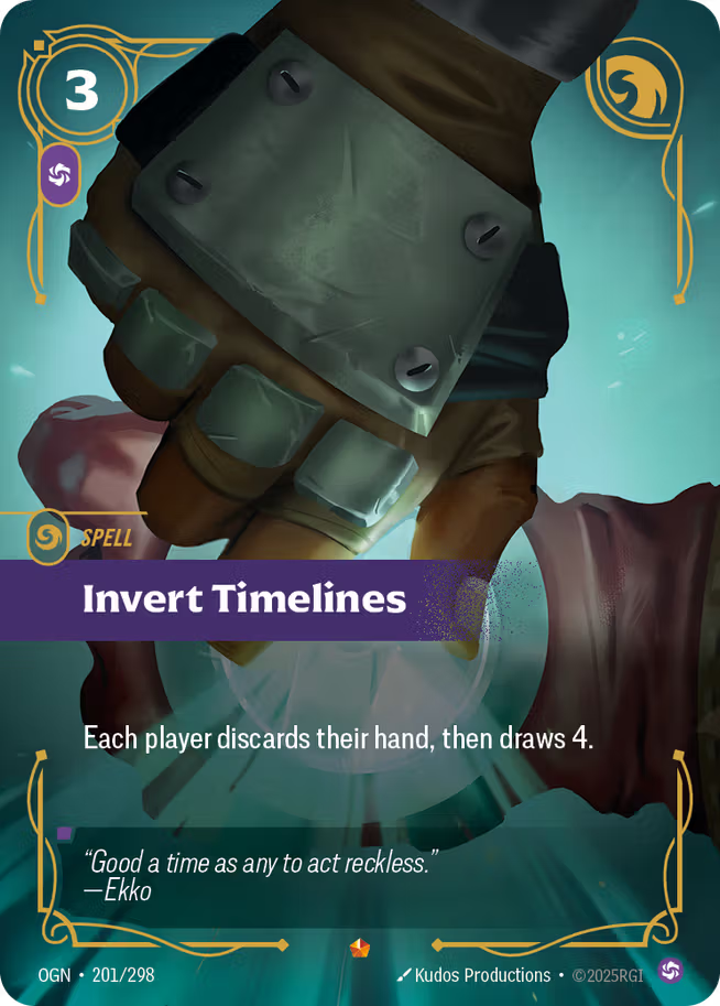 Riftbound: League of Legends TCG Origins 201/289 Invert Timelines
