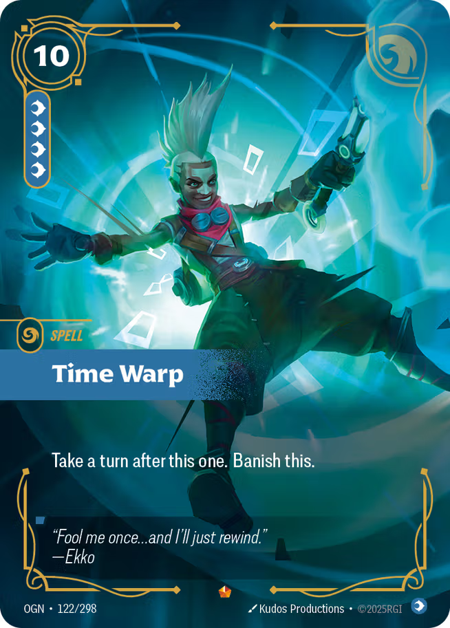 Riftbound: League of Legends TCG Origins 122/289 Time Warp