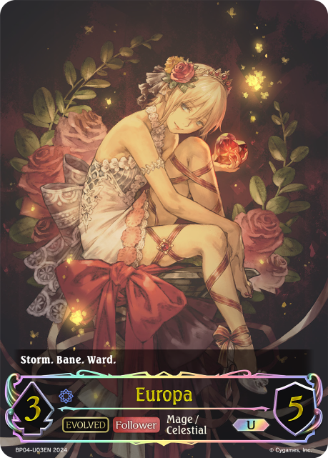 Cosmic Mythos BP04-U03 Europa Foil