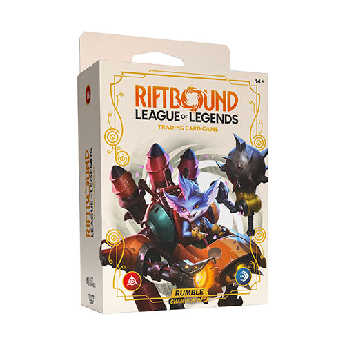 Riftbound: League of Legends Trading Card Spiritforged Champion Deck - Rumble