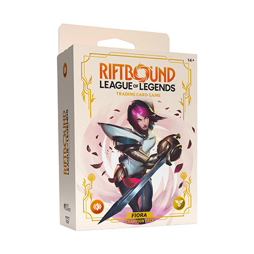 Riftbound: League of Legends Trading Card Spiritforged Champion Deck - Fiora