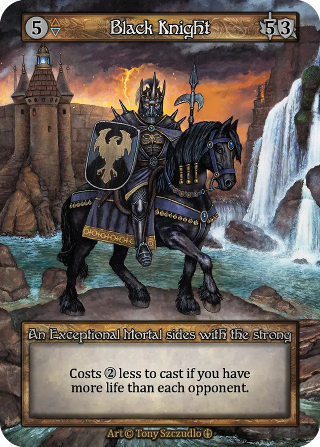 Sorcery Contested Realm Arthurian Legends - Black Knight