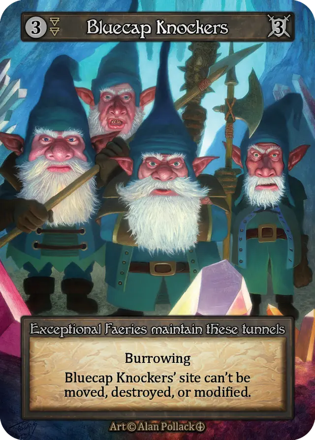 Sorcery Contested Realm Arthurian Legends - Bluecap Knockers Foil