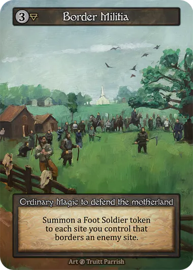 Sorcery Contested Realm - Border Militia