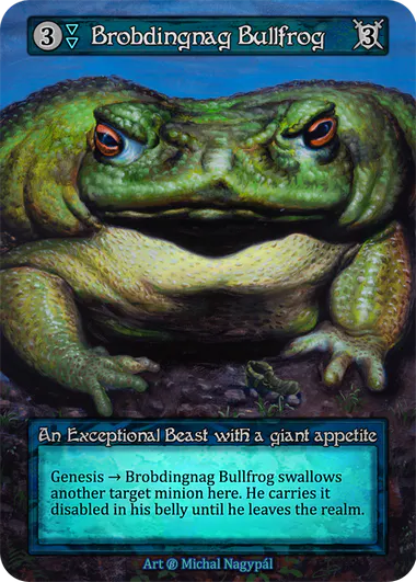 Sorcery Contested Realm - Brobdingnag Bullfrog