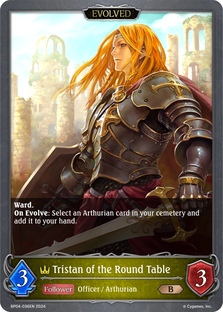 Cosmic Mythos BP04-036 Tristan of the Round Table