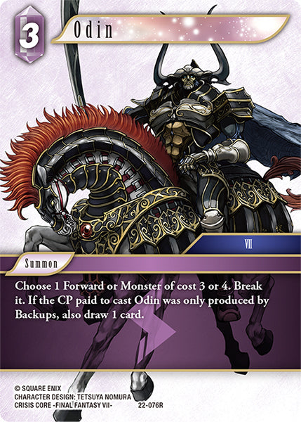 Final Fantasy Opus XXII - 22-076 Odin