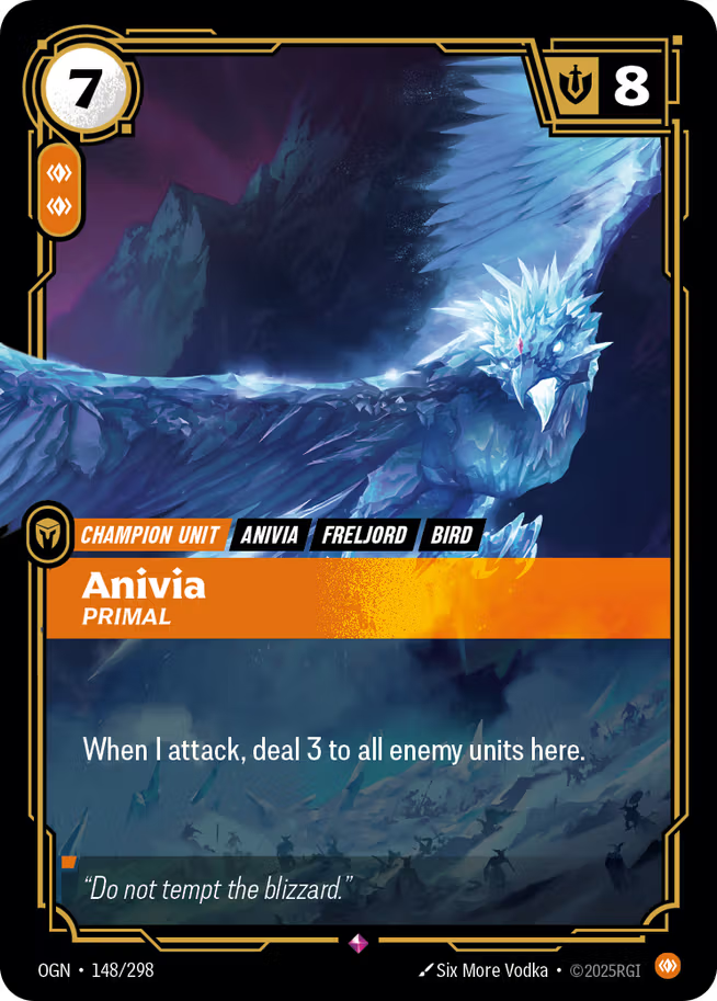 Riftbound: League of Legends TCG Origins 148/289 Anivia, Primal