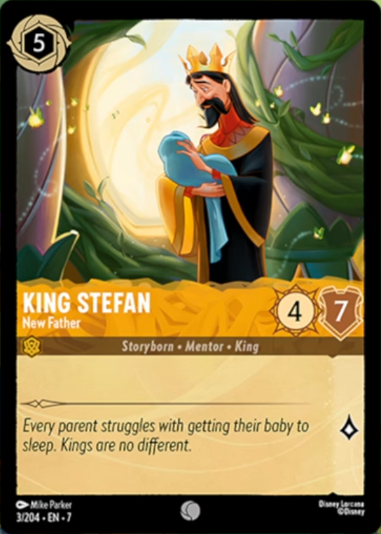 Disney Lorcana Archazia's Island 003/204 King Stefan - New Father