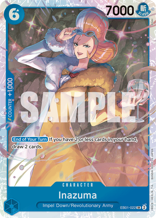 EB01-022 | SR | CHARACTER Inazuma