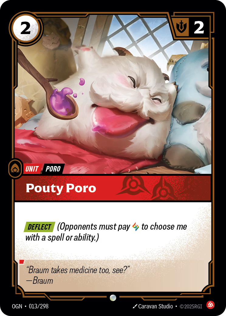 Riftbound: League of Legends TCG Origins 013/289 Pouty Poro