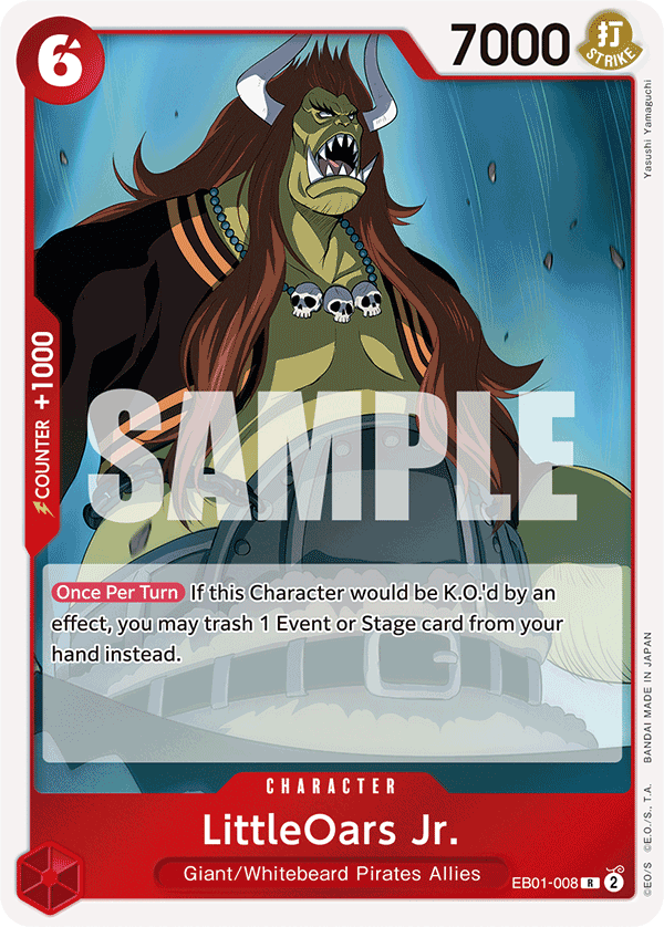 EB01-008 | R | CHARACTER LittleOars Jr.
