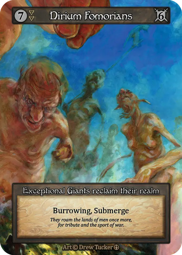 Sorcery Contested Realm Arthurian Legends - Dirium Fomorians