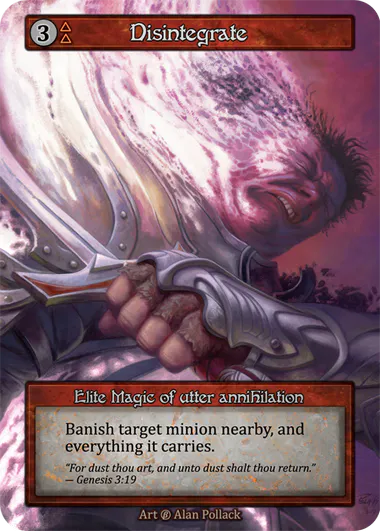 Sorcery Contested Realm - Disintegrate